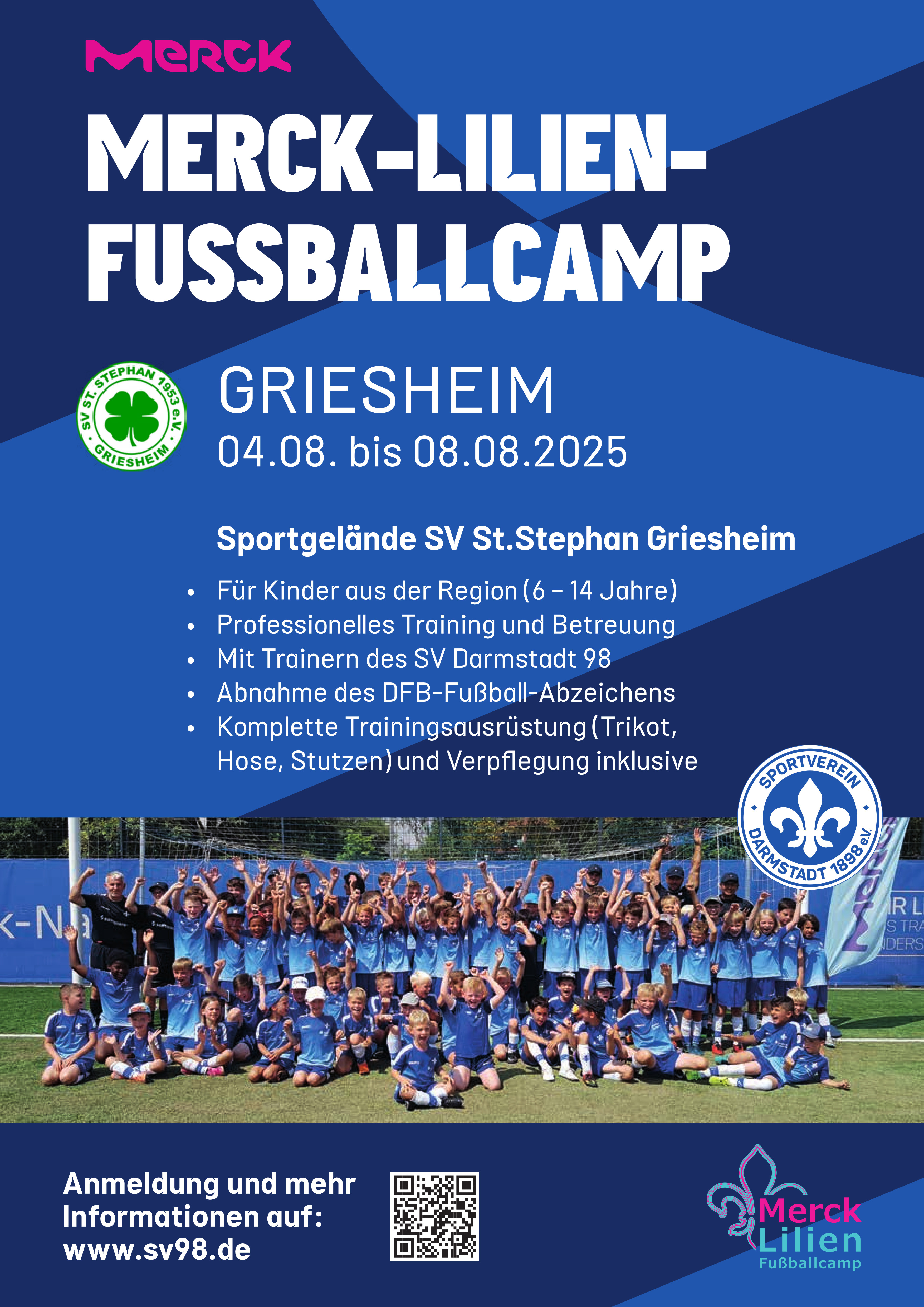 Merck Lilien Fußballcamp 2025